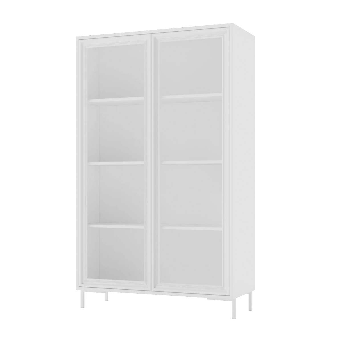 Cristalera Biblioteca Alta 2 Puertas - Linea Refresh