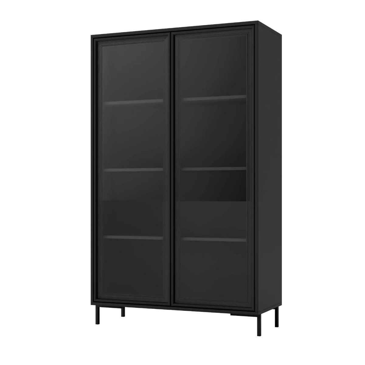 Cristalera Biblioteca Alta 2 Puertas - Linea Refresh