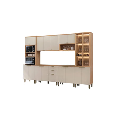 Cocina Modulada Selene KIT - 330CM - 100% MDF con Led