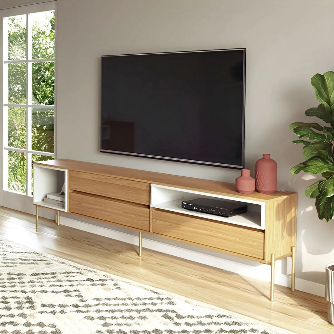 RACK MARAL 220CM - 100% MDF