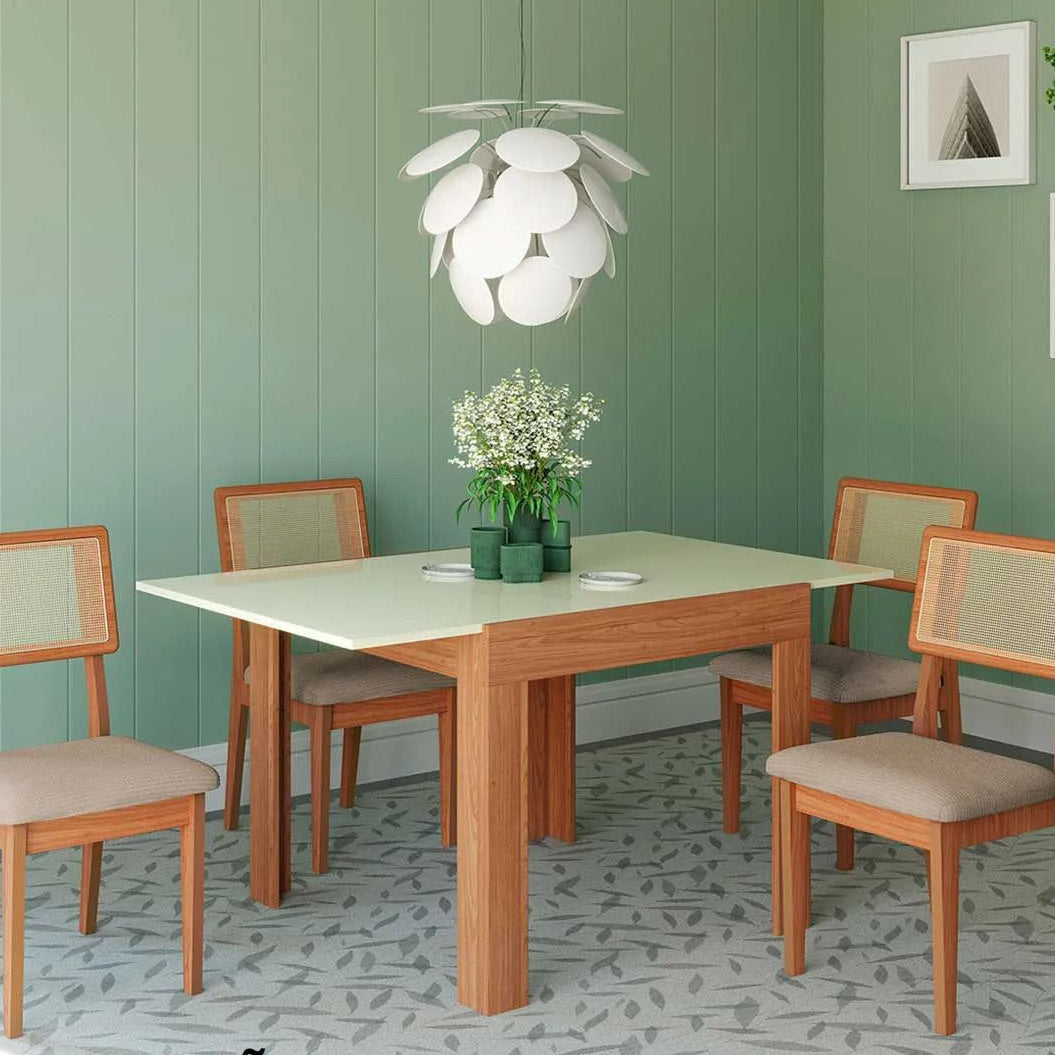 Mesa de Comedor Extensible 90CM - Linea Sofia 100% MDF