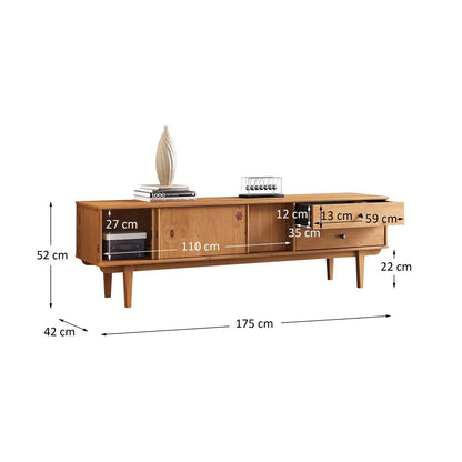 Rack TV 175CM Serena - Madera Maciza