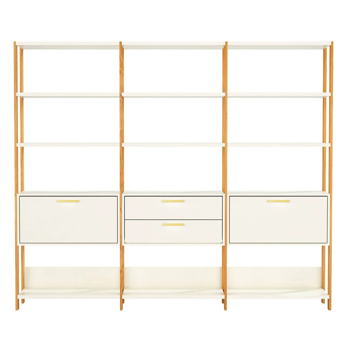 Estanteria Mela 3 Modulos 100% MDF - Linea Factory