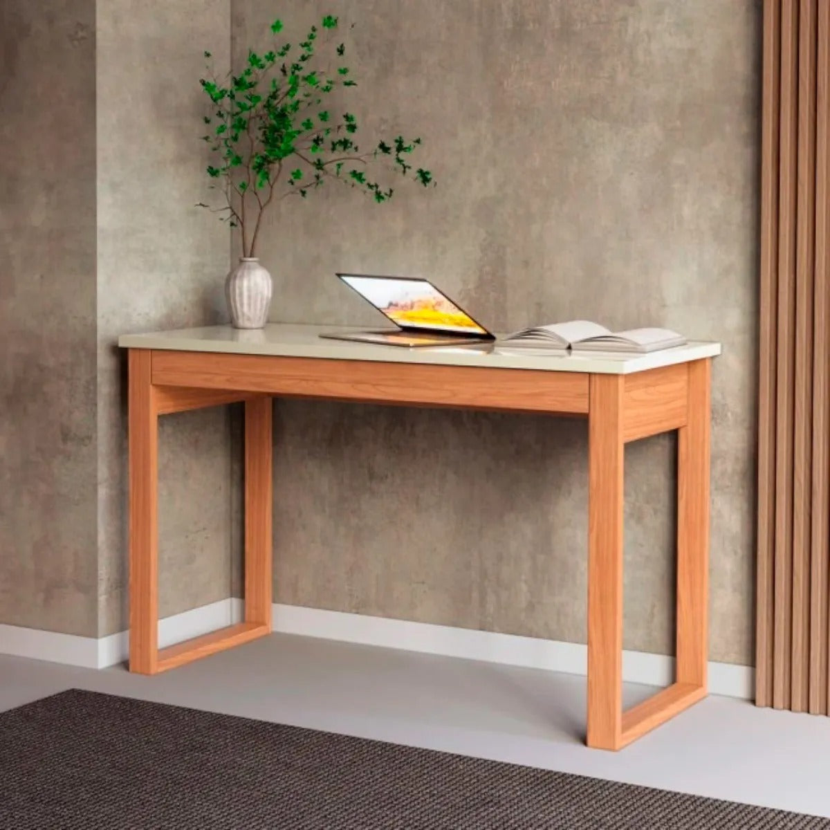 Escritorio Industrial 118cm con Cajon 100% MDF - Linea Factory