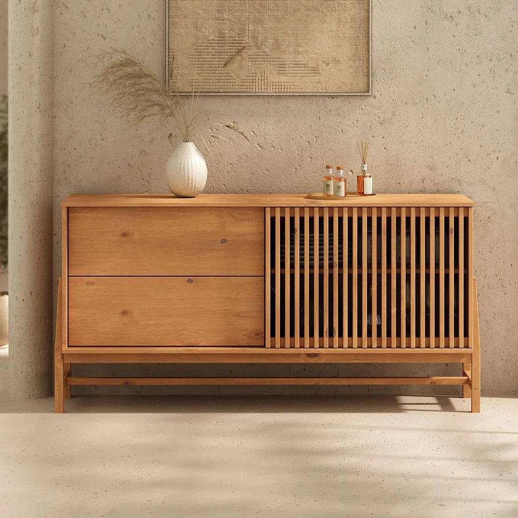 Aparador Buffet 145CM Ader - Madera Maciza