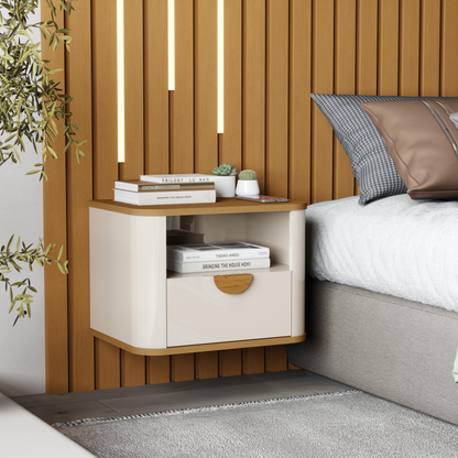 Mesa de Luz Flotante 45CM - Linea Buriti 100% MDF