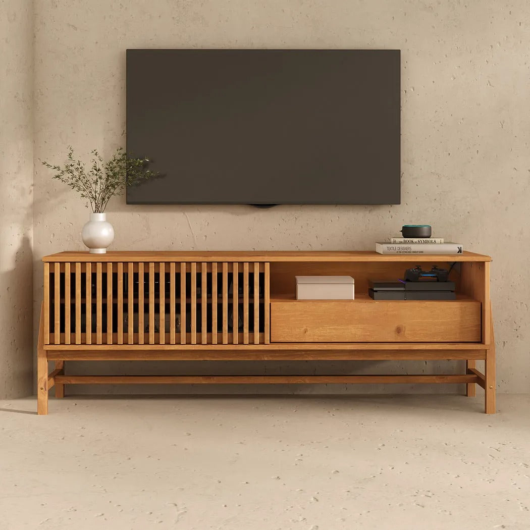 Rack TV 145cm Ader - Madera Maciza
