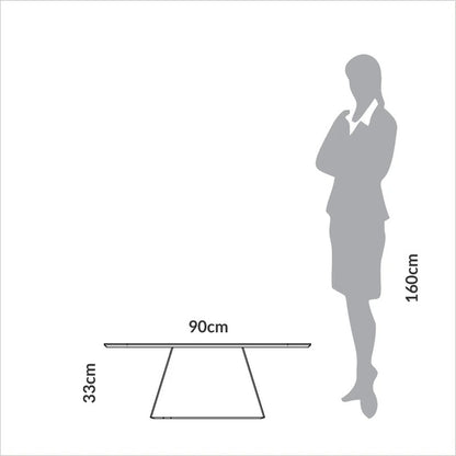 Mesa Ratona Agustina 90cm 100% MDF