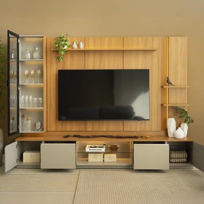 Conjunto Modular - Magnum 290CM - Cristalero con Led