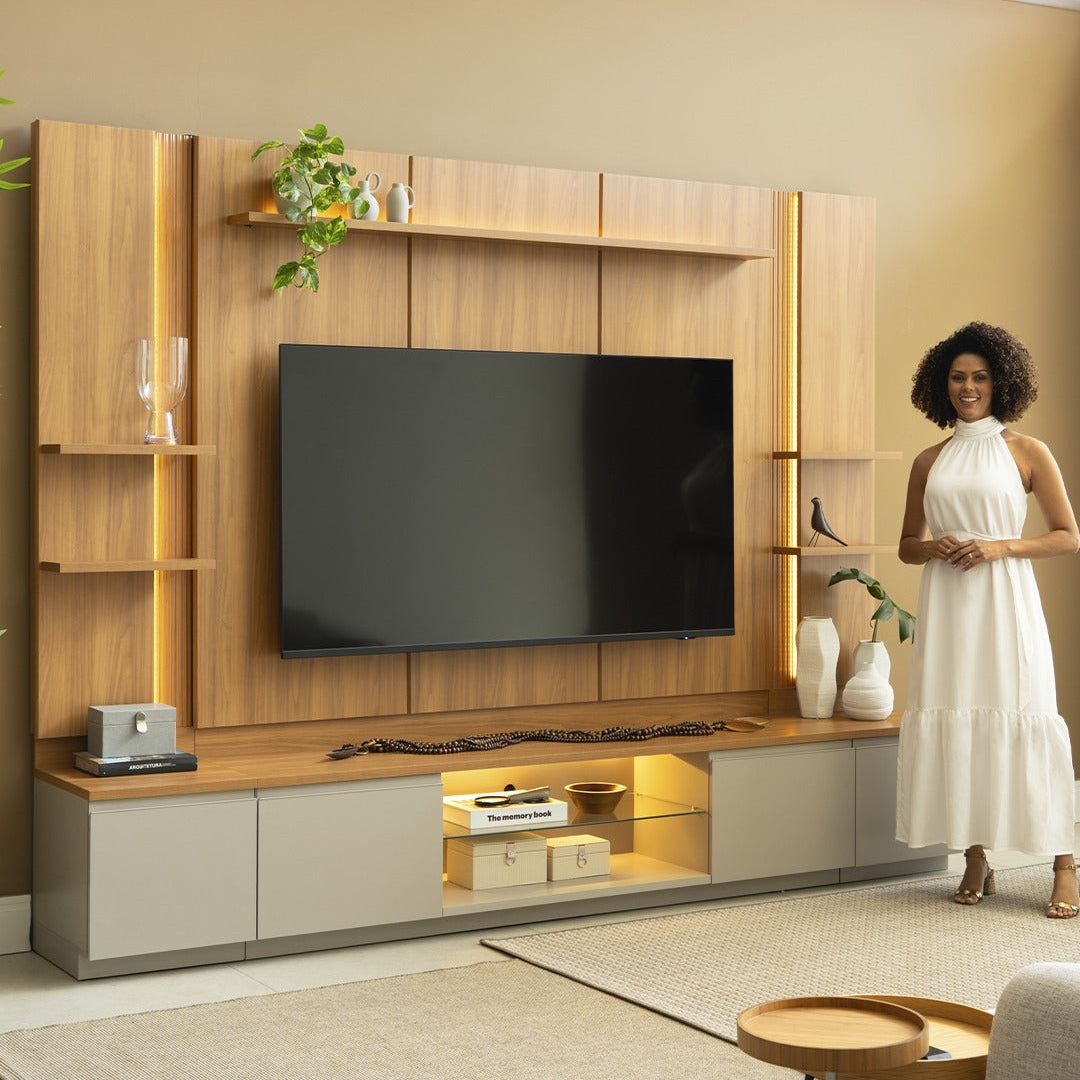 Conjunto Modular - Magnum 290CM - 2 Laterales con Led