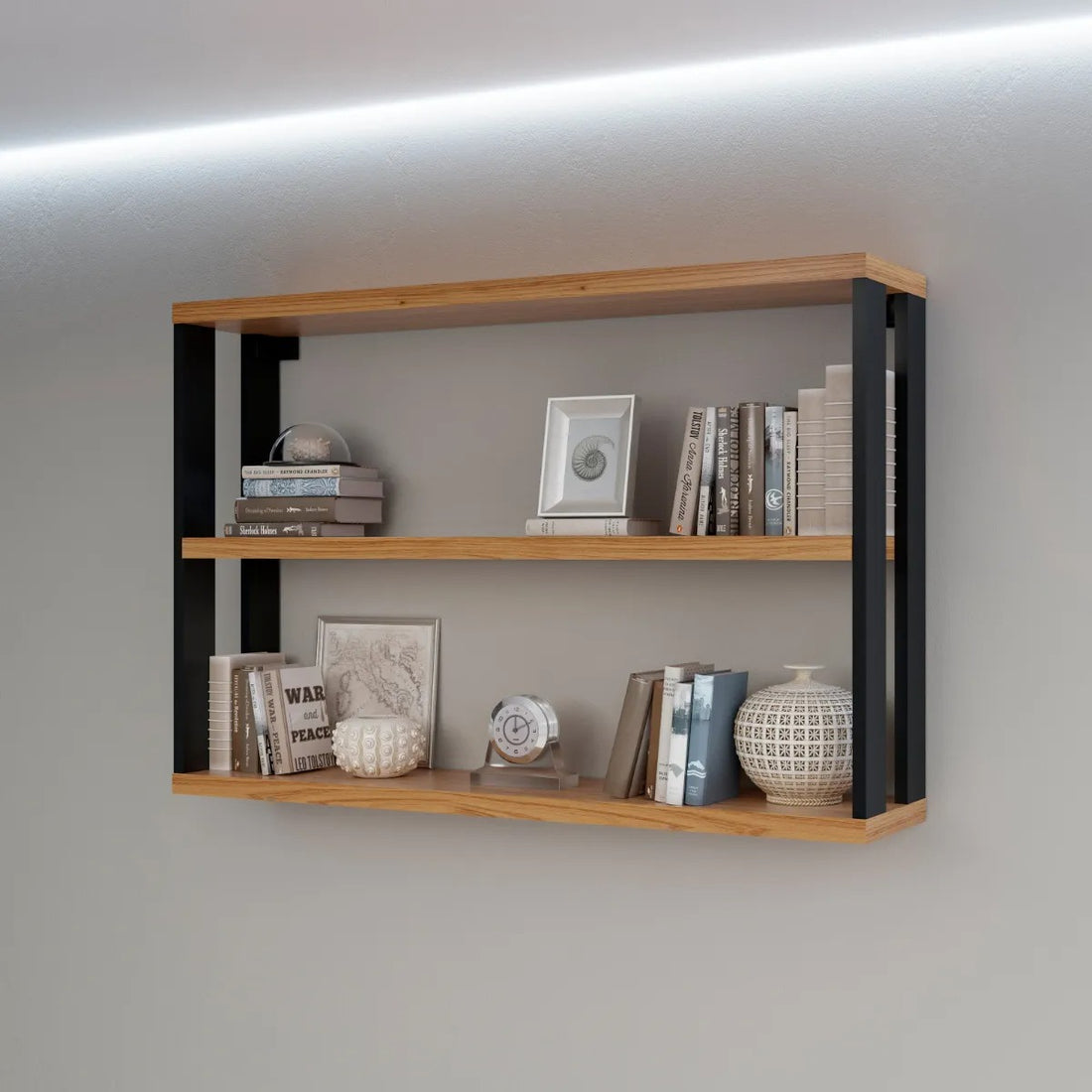 Estante Flotante F26 - Linea Factory