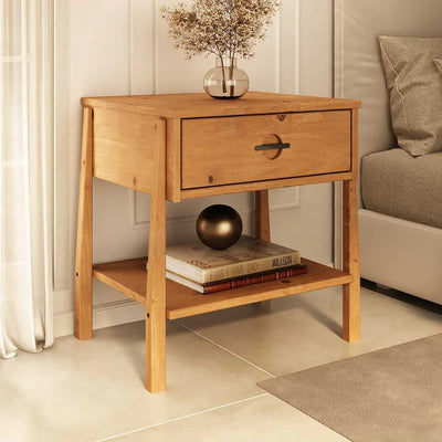 Mesa de Luz Ader - Madera Maciza