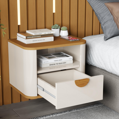 Mesa de Luz Flotante 45CM - Linea Buriti 100% MDF