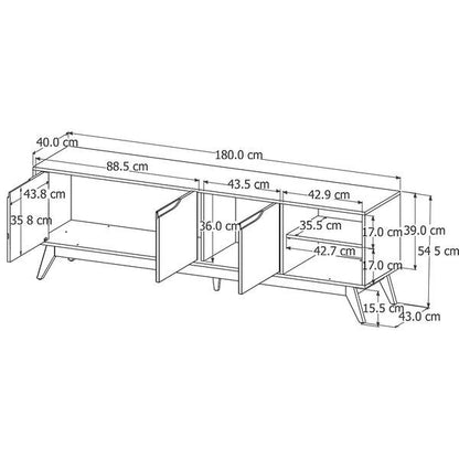 Rack Tucuma 1.8 - 100% MDF