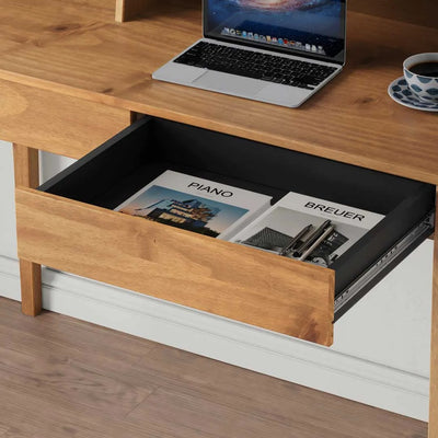 Escritorio Alice 110CM 2 Cajones - Madera Maciza