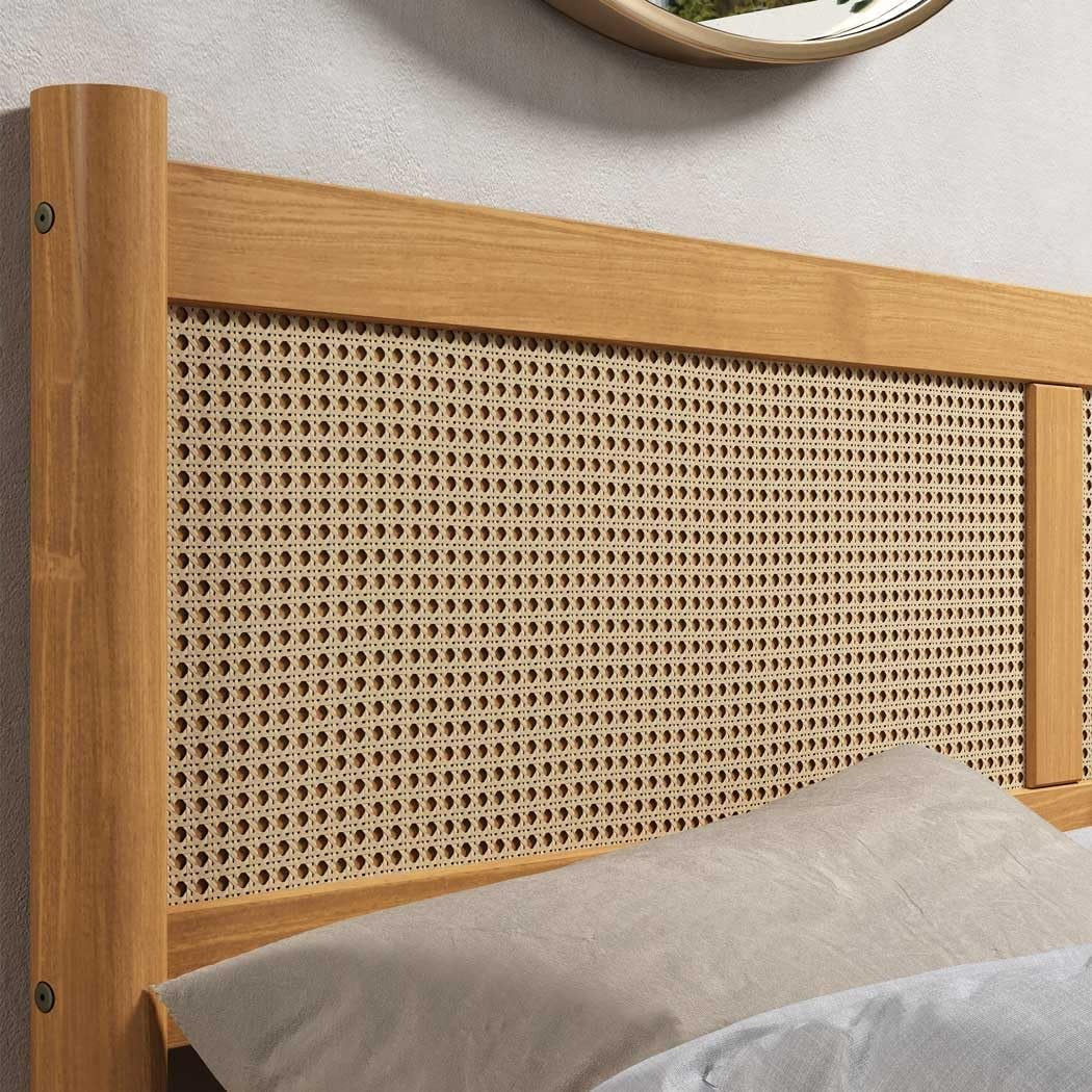 Cama Matrimonial Semira - Madera Maciza