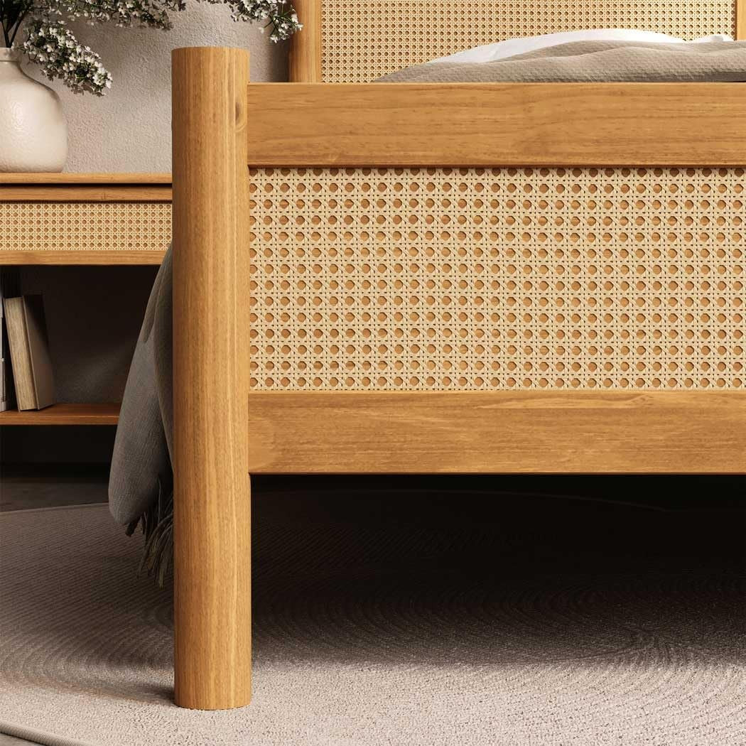 Cama Matrimonial Semira - Madera Maciza