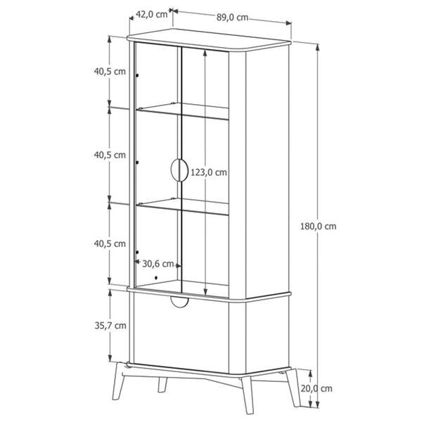 Cristalero - Linea Buriti 100% MDF