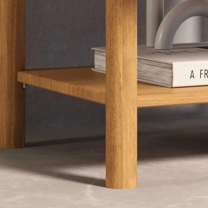 Mesa de luz Semira Ratan - Madera Maciza