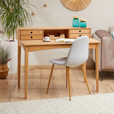Escritorio 110cm Milan - Madera Maciza