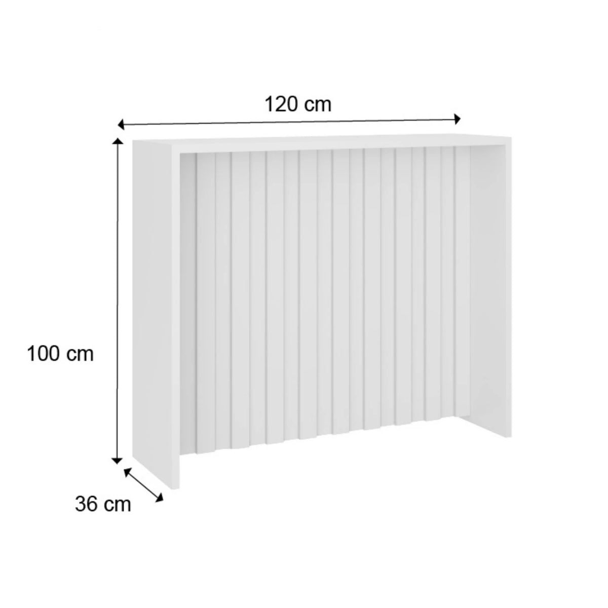 Isla Desayunador Linea Americana 120cm (PRODUCTO ARMADO EN SHOWROOM)