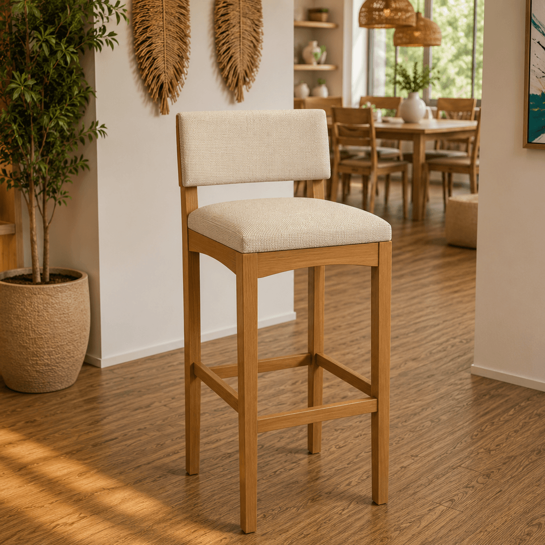 Banqueta Noa - Madera Maciza