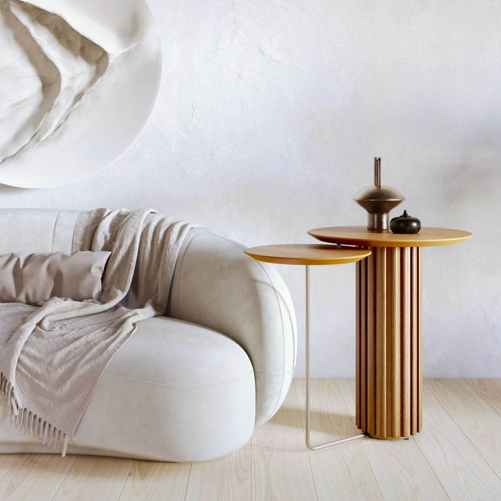 Mesa de auxiliar Doble - Side Living - Linea Manhattan -