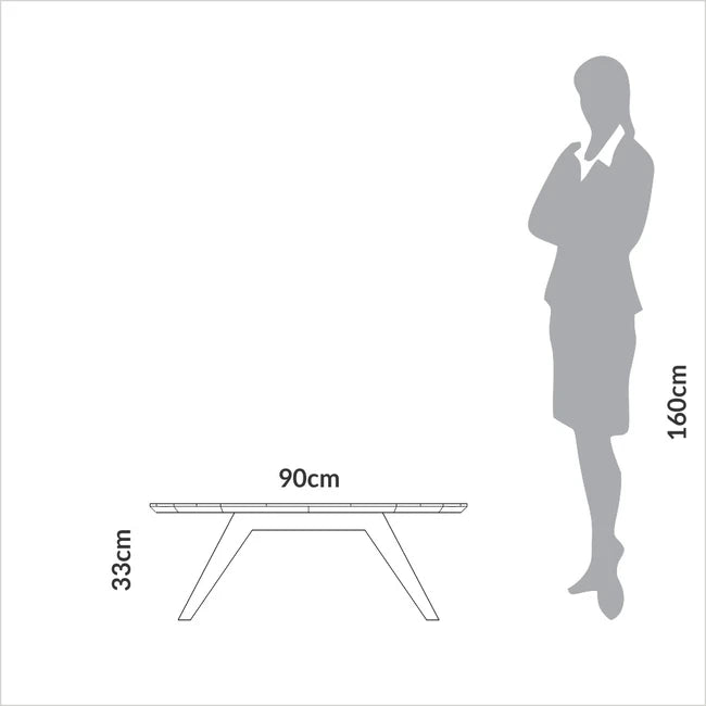 Mesa Ratona 90CM Linea Agustina - 100% MDF