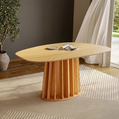 Mesa More Irregular Listones de Madera 160CM - 100% MDF