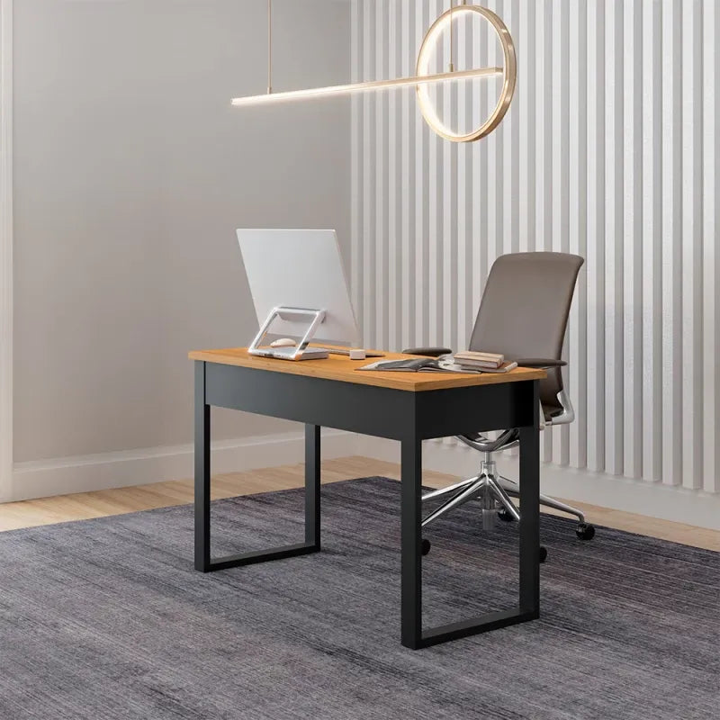Escritorio Industrial 118cm con Cajon 100% MDF - Linea Factory