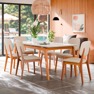 Mesa de comedor Paris 180CM - Linea Ares