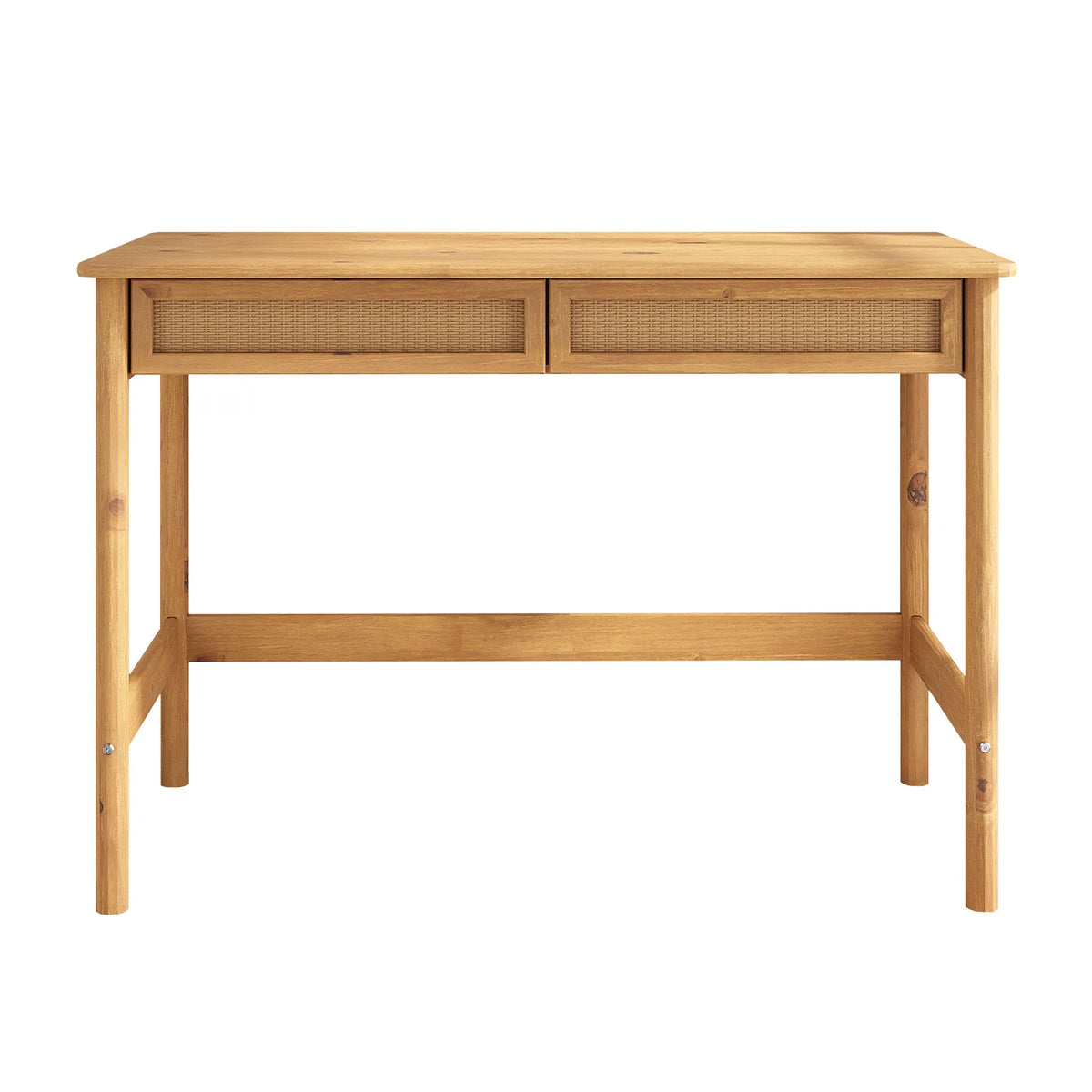 Escritorio 110cm Ratan Bilbao - Madera Maciza