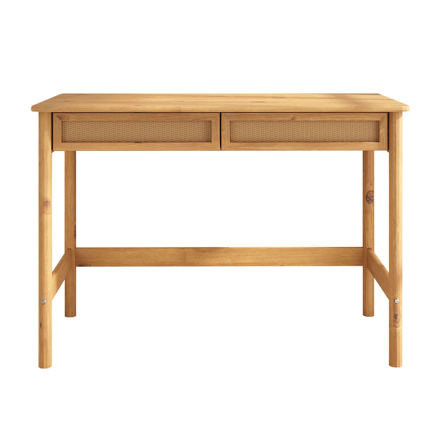 Escritorio 110cm Ratan Bilbao - Madera Maciza