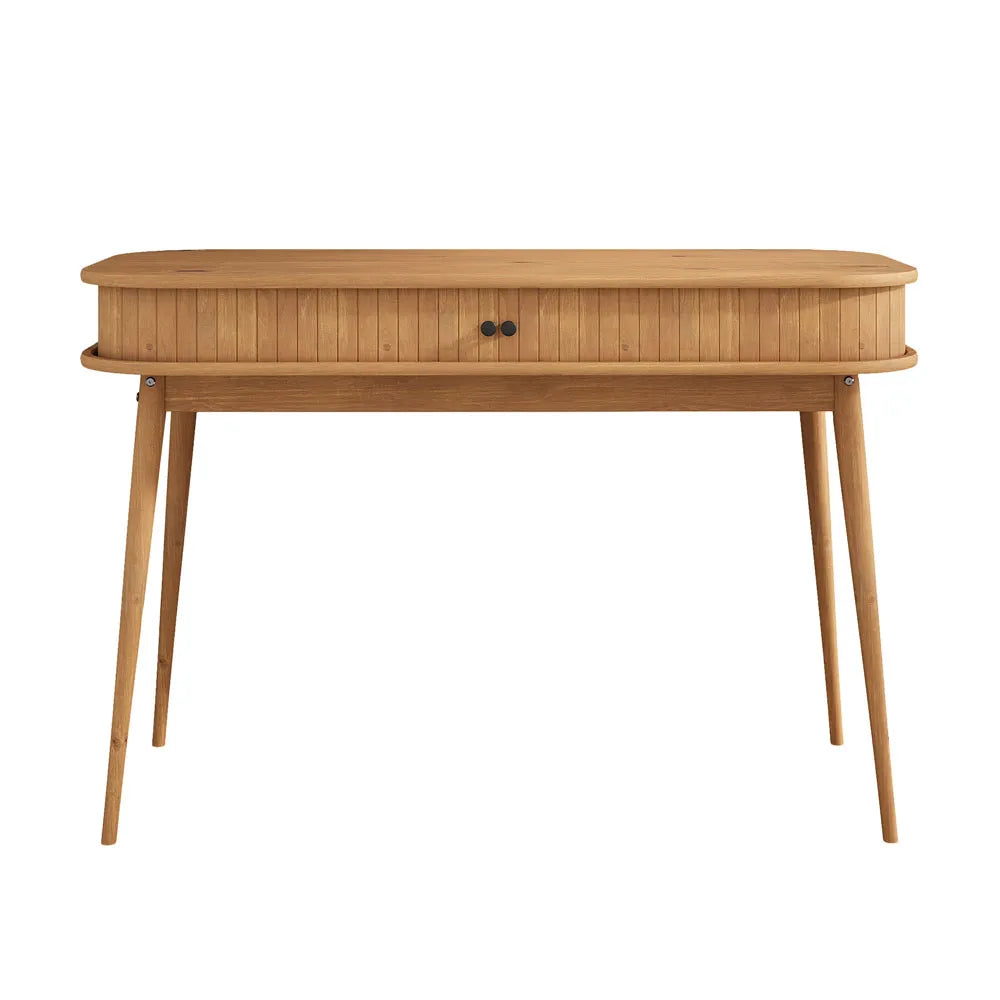 Escritorio Jani con Rolltop - Madera Maciza