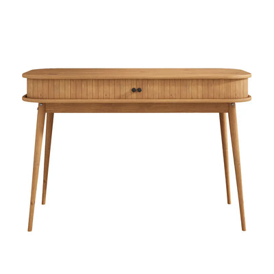 Escritorio Jani con Rolltop - Madera Maciza
