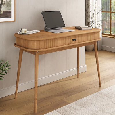 Escritorio Jani con Rolltop - Madera Maciza