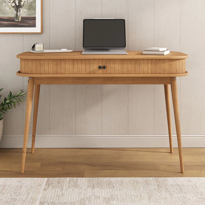 Escritorio Jani con Rolltop - Madera Maciza