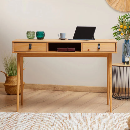 Escritorio 110cm Retro Milan - Madera Maciza
