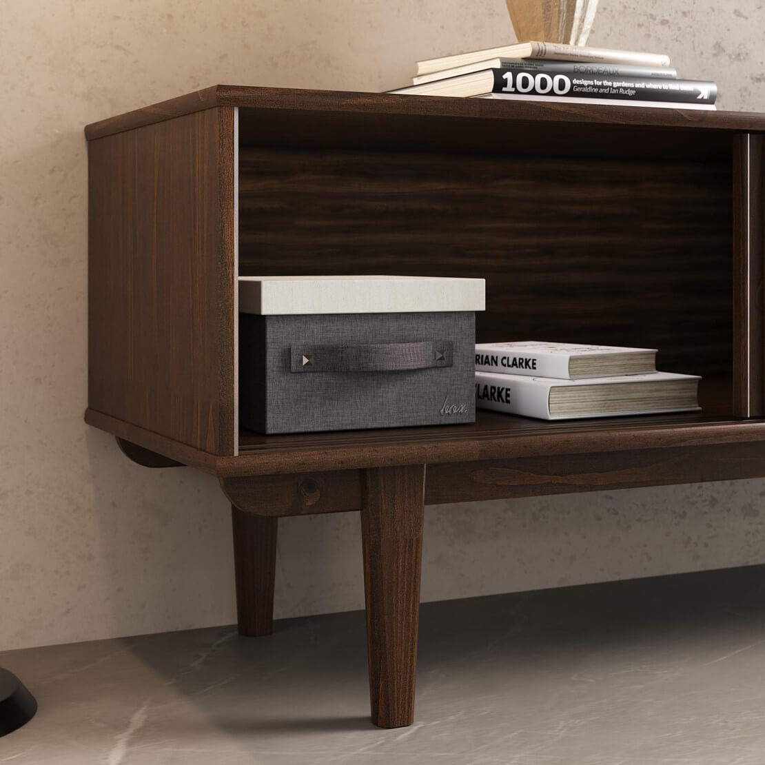 Rack TV 175CM Serena - Madera Maciza