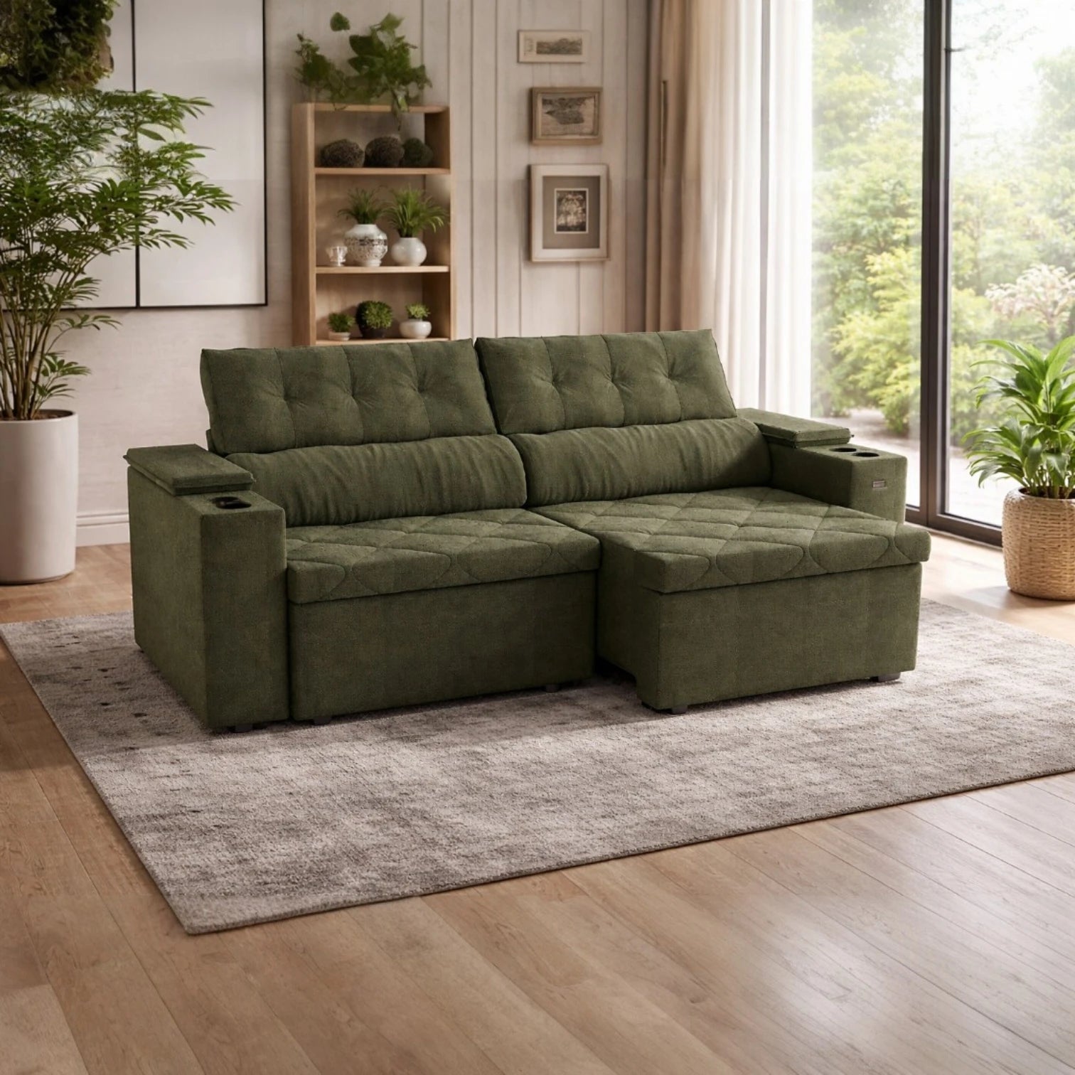 Sofa Otto 260CM - Retractil/Reclinable