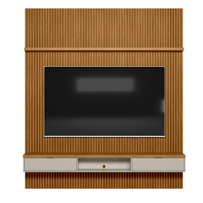 Panel para tv Ripado Murcia 220cm con Listones de Madera