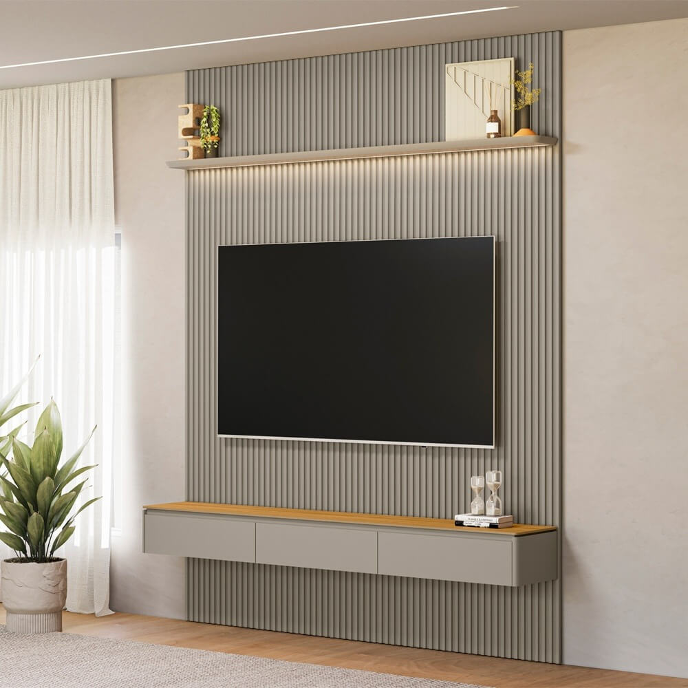 Panel Ripado Listones Magela - 220CM
