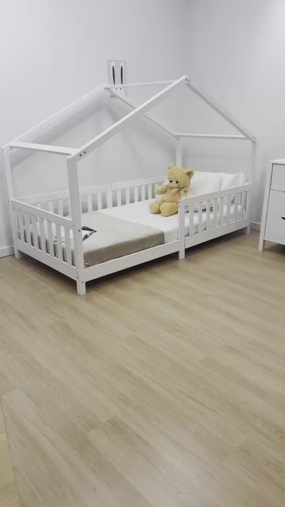 Cama Infantil Montessori Florencia- Madera Maciza