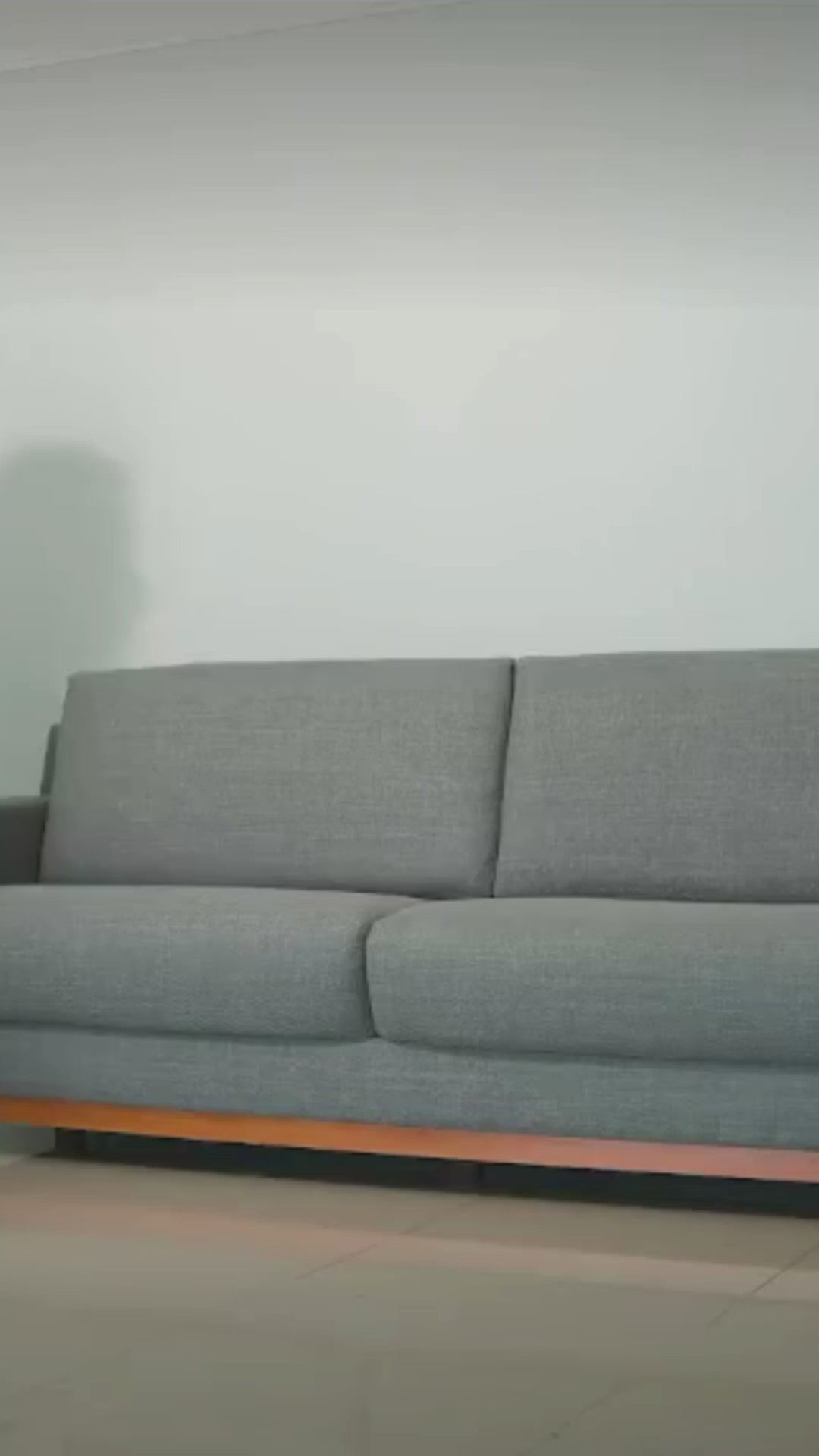 Sofa Scoti 200cm c/Patas de Madera