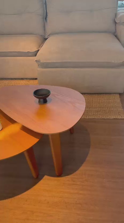 Conjunto de Mesas Ratonas Aira - Madera Maciza