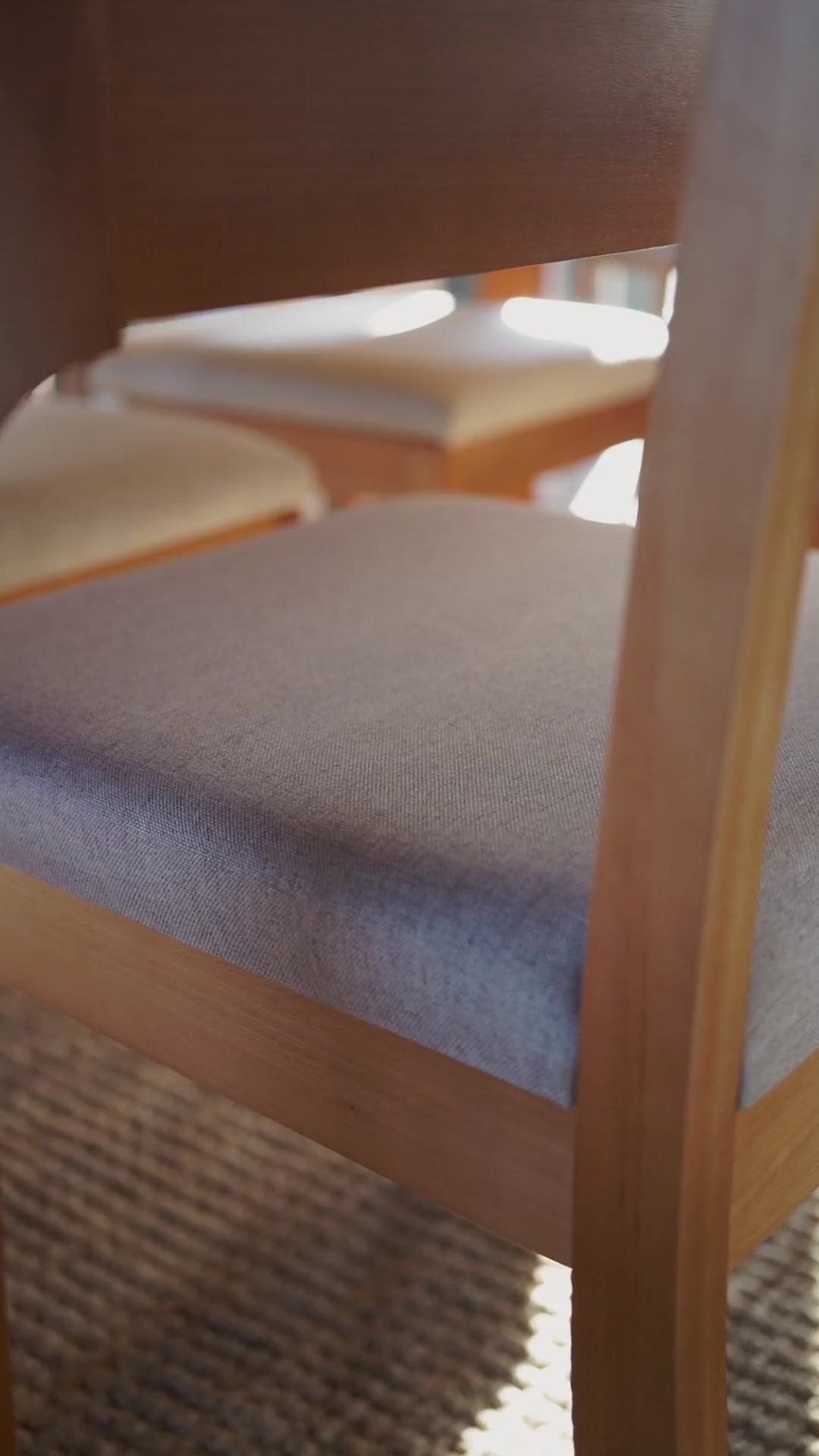 Silla Lola - Madera Maciza Ratan Natural