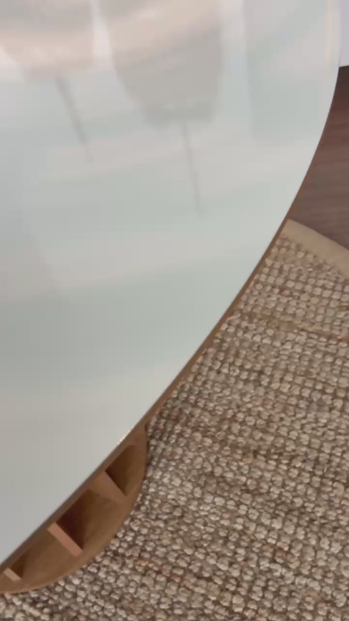 Mesa de Comedor Berlin Redonda 105CM - 100% MDF