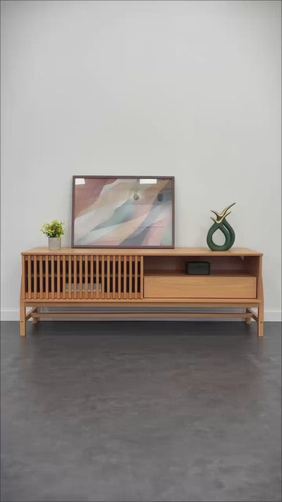 Rack TV 150cm Ader - Madera Maciza