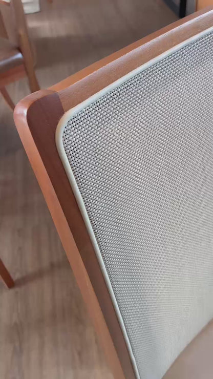 Juego de Comedor Mira con Vidrio Sobrepuesto con 6 Sillas Lara