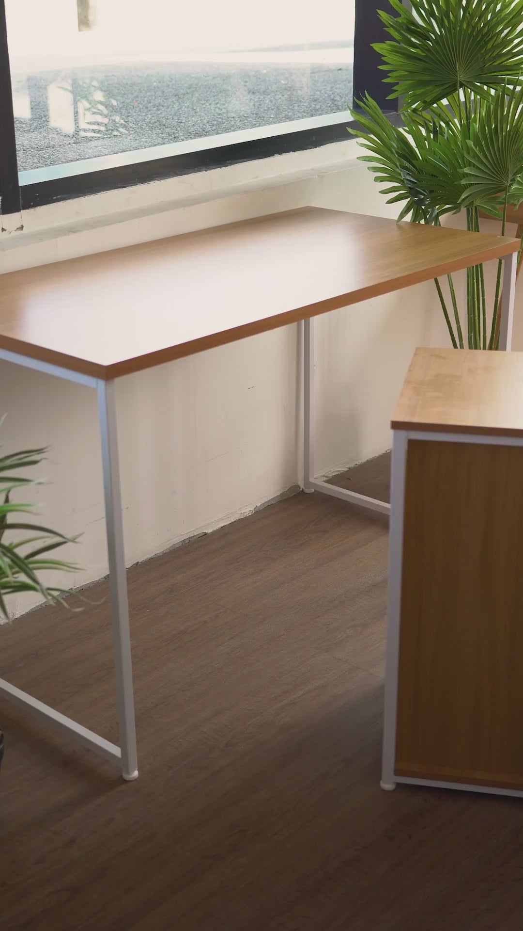 Mesa Escritorio 118cm Linea Industrial Hierro - Balton Hogar